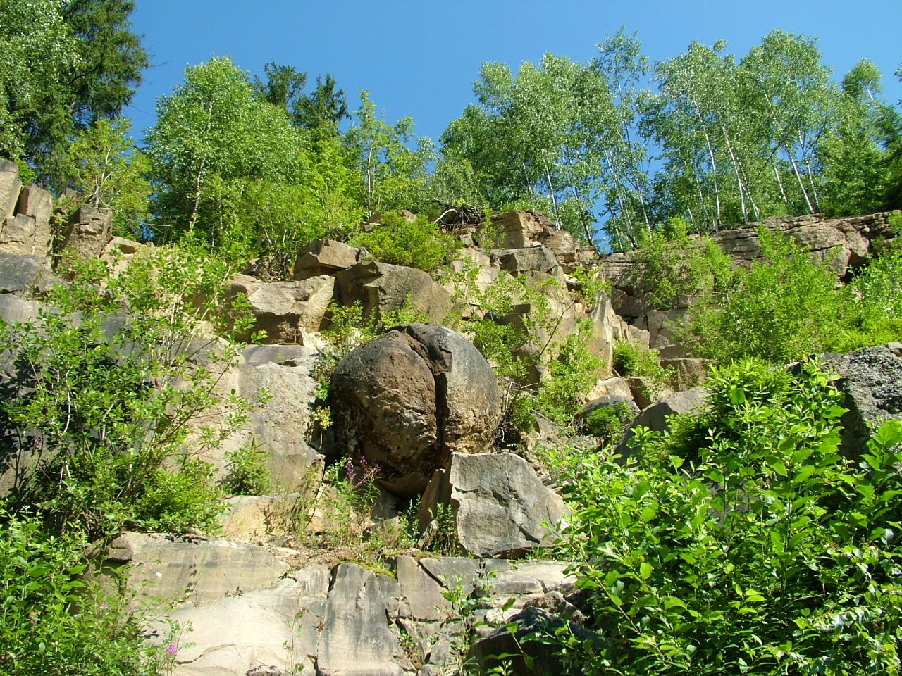Výlet Pevnost nad Průsmykem - lom Megonky.