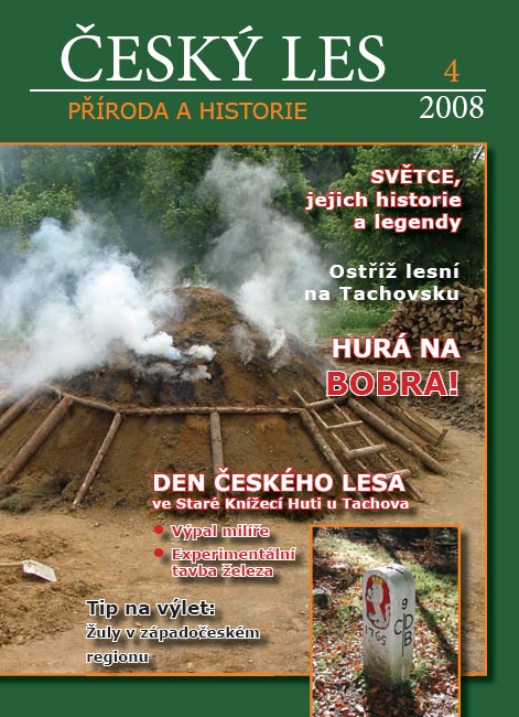 Titulka časopisu Český les.