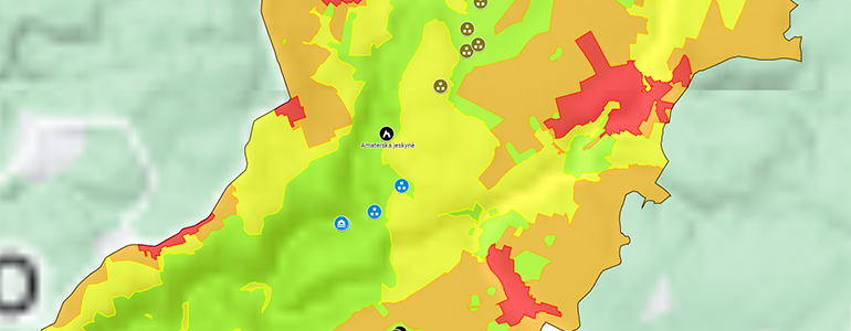 Interaktivní mapa informuje o výskytu pesticidů ve vodách v CHKO Moravský kras