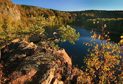 Přírodná rezervace Oheb nad Sečskou přehradou